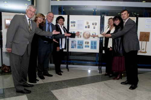 ddr. Jožica Bezjak, dr. Jože Duhovnik, Branko Polanec, prof, prof. Jasmin Konakovič, Mednarodna razstava PUD-BJ, ZPTU Slovenije